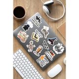 AR Sticker Harry Potter Temalı Laptop Notebook Tablet Sticker Set 9