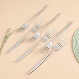 Ar Yıldız Elegant Yemek Çatal 6 Adet Vakumlu - 0 - 19 L
