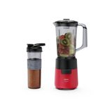 AR1196 Shake'N Take Megamix Sürahi Blender 550W, 1L Sürahi, 550 ml Taşınabilir Şişe, Kırmızı