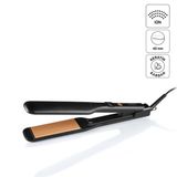 AR5192 Mona Sense Geniş Plakalı Saç Düzleştirici, Keratin ve Argan Yağlı Plaka, İyon Teknolojisi, Siyah