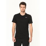 AR6029-010 M Nk Dry Tee Dfc Crew S Nike Dri-FIT Siyah Erkek T-Shirt