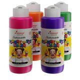 Ara Renkler Parmak Boyası 4'lü Set 4x120ml