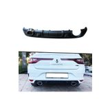 Araba Alışveriş Renault Megane 4 Oto Aksesuar Arka Tampon Ek Koruma Siyah Difüzör