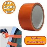 Araba Araç Oto Cam Sabitleme Montaj Bandı İz Bırakmaz 45 Mmx30 Mt