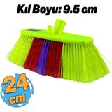 Araba Araç Oto Otomobil Banyo Ev Yıkama Köpükleme Temizleme Fırçası Yumuşak 9.5 cm Uçlu Fırça 24 cm