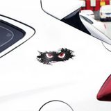 Araba Canavar Sticker Etiker 18 Cm Modifiye Etiket