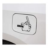 Araba Depo Kapağı Sticker benzin Oto Sticker 2 Adet