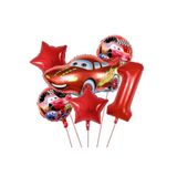 Araba Folyolu Yaş Doğum Günü Balon Paketi, 1