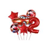 Araba Folyolu Yaş Doğum Günü Balon Paketi, 2