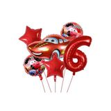 Araba Folyolu Yaş Doğum Günü Balon Paketi, 6