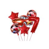 Araba Folyolu Yaş Doğum Günü Balon Paketi, 7