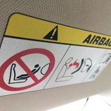 Araba Güneşlik Airbag Sticker Etiket 2 Adet