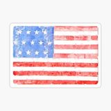Araba İçin Amerikan Bayrağı Sticker Yapıştırması Etiket 17cm Z1