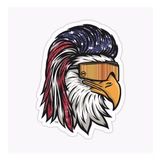 Araba İçin Havalı Kartal Sticker Yapıştırması Etiket Oto 17cm Z1