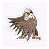 Araba İçin Kartal Oto Sticker Yapıştırması Etiket 17cm Aa6