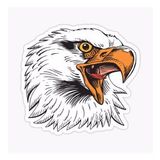 Araba İçin Kartal Oto Sticker Yapıştırması Etiket 17cm Aa7