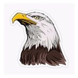 Araba İçin Kartal Oto Sticker Yapıştırması Etiket 17cm S2