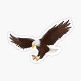 Araba İçin Kartal Oto Sticker Yapıştırması Etiket 17cm Z4