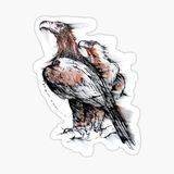 Araba İçin Kartal Oto Sticker Yapıştırması Etiket 17cm Z9
