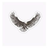 Araba İçin Kartal Sticker Yapıştırması Etiket Oto Leptop 17cm X1