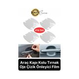 Araba Kapı Kolu Çizilme Koruyucu Şeffaf Film Yapışkanlı Boya Kaldırmaz Zarar Vermez Çizik Koruma
