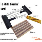 Araba Lastik Tamir Seti Fitilli Plastik Sap Oto Lastik Tekerlek T
