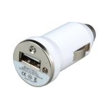Araba Oto Çakmaklık Usb Araç Şarj Cihazı 5V 1A Samsung Sony Mp3 Beyaz (533633036)