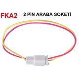 Araba Soketi 2 Pin Swat Fka2