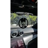 Araba Süsü Metal Mustafa Kemal Atatürk Dikiz Aynası Süsü - 0 - Siyah