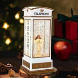 Araba Tasarımlı Işıklı Müzikli Noel Baba Kar Küresi Liv150