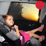 Araba Yan Pencere Perde Güneşlik Güneş Önleyici Gölge Bebek Arka Cam Örtü Cam Cam Filmine Al - Çok Renkli