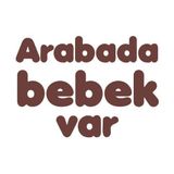 Arabada Bebek Var Sticker 17X17 Cm Kahverengi