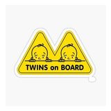 Arabada Bebek Var Sticker oto Yapıştırma Etiket 18cm MD22