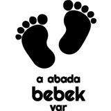 Arabada Bebek Var Sticker Yapıştırma 17 cm
