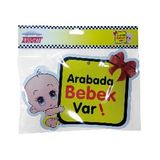 Arabada Bebek Var Sticker