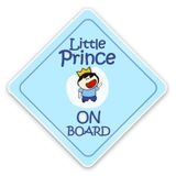 Arabada Prens var Arabada Bebek Var Sticker Etiket 18CM