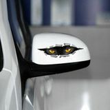 Arabadan Bakan Canavar Göz Araba Sticker Yapıştırma 17Cm
