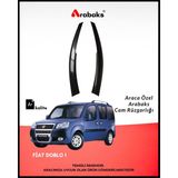 Arabaks Fiat Doblo 1 Cam Rüzgarlığı 2'li Takım (MUGEN TİP, DAYANIKLI MALZEME, KOLAY MONTAJ)