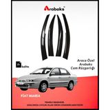Arabaks Fiat Marea Cam Rüzgarlığı 4’lü Takım (Mugen Tip, Dayanıklı Malzeme, Kolay Montaj)
