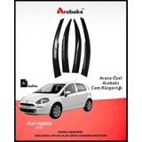 Arabaks Fiat Punto 2010 Cam Rüzgarlığı 4’lü Takım (MUGEN TİP, DAYANIKLI MALZEME, KOLAY MONTAJ)