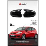 Arabaks Ford Fıesta 2005-2008 Yarasa Ayna Kapağı 2'li Takım (Batman Tip, Dayanıklı Malzeme, Kolay Montaj) - Sağ - Sol