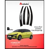 Arabaks Hyundai İ20 2021-2022 Cam Rüzgarlığı 4'lü Takım (MUGEN TİP, DAYANIKLI MALZEME, KOLAY MONTAJ)