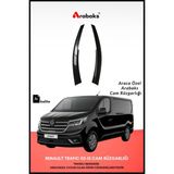 Arabaks Renault Trafic 2003-2015 Cam Rüzgarlığı 2'li Takım (Mugen Tip, Dayanıklı Malzeme, Kolay Montaj)