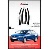 Arabaks Seat Toledo 2013-2017 Cam Rüzgarlığı 4'lü Takım (Mugen Tip, Dayanıklı Malzeme, Kolay Montaj)
