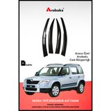 Arabaks Skoda Yeti Cam Rüzgarlığı 4'lü Takım (Mugen Tip, Dayanıklı Malzeme, Kolay Montaj)