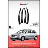 Arabaks Vw Polo Sd 2002-2008 Cam Rüzgarlığı 4'lü Takım (Mugen Tip, Dayanıklı Malzeme, Kolay Montaj)