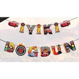 ARABALAR CARS (ŞİMŞEK MCQUEEN) KARAKTERLİ İYİ Kİ DOĞDUN BANNER