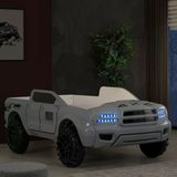Arabalı Yatak, Pickup Ledli Arabalı Yatak 100X190 - Gri Gri