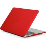 Arabulalaca Apple MACBOOK Pro 13 İNÇ 2020 / 2022 (M1) A2338 M2 A2686 Koruma Kılıfı Mat Doku Case KIRMIZI - Kırmızı