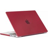 Arabulalaca Macbook Pro 14.2 İnç A3434 / A2442 / A2779 / A2991 / A2918 / A3112 / A3185 / A3401 Kasa koruma M2/M3/M4/M5 ÇİP Karbon kılıf kırmızı